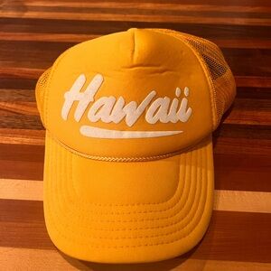Yellow Hawaii Trucker Hat